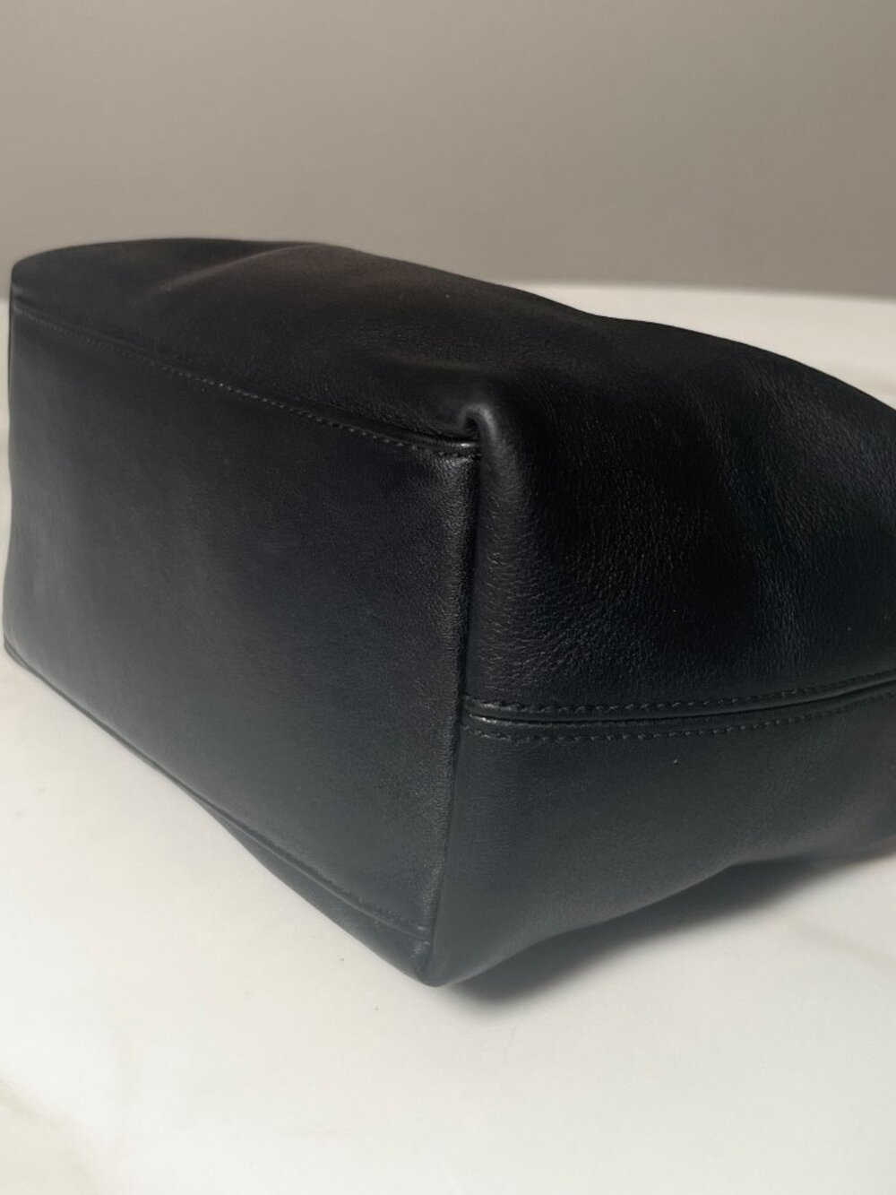 Coach Black Leather Hobo Shoulder Bag Y2K Leatherware 1941 - Picture 8 of 12